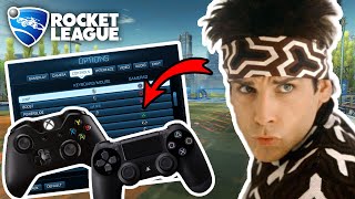 The BEST Rocket League CONTROLLER SETTINGS Pro Settings Guide [upl. by Ashlee]