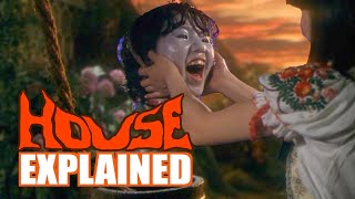 Hausu House  EXPLAINED  PLOT BREAKDOWN [upl. by Flavia]