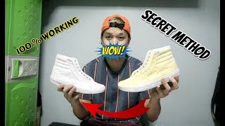 pano PAPUTIIN ang naninilaw na SAPATOS  SECRET METHOD  Ukay shoes  Shoes GIVEAWAY WINNER [upl. by Aleck]