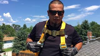 How to Use a Roof Safety Harness  Fall Protection [upl. by Xonel]