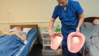 Skill 12 Bedpan [upl. by Einahteb81]