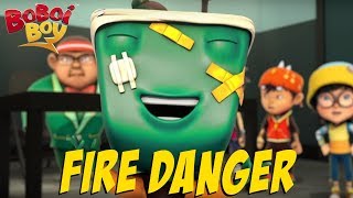 BoBoiBoy English S3EP16  Fire Danger [upl. by Notxam428]