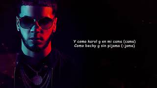 ANUEL AA AMANECER LETRA VIDEO [upl. by Damales]