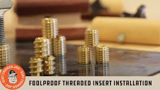 Foolproof Threaded Insert Installation [upl. by Renny]