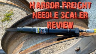 Harbor Freight CENTRAL PNEUMATIC Air Needle Scaler review [upl. by Belita]