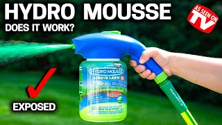 Does Hydro Mousse Work Lawn in a Bottle Review [upl. by Ecirtal]