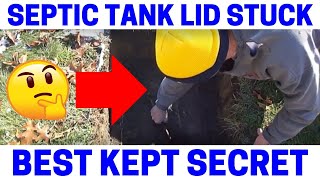 NEVER Remove Septic Tank Lids Until Watching This [upl. by Leidba25]