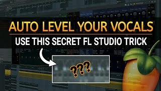 GAIN RIDER How to auto level your vocals in fl studio 20 tutorial [upl. by Adim]