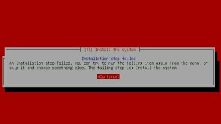 install system failed Kali Linuxhow to fix it [upl. by Tisha]