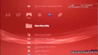 PS3 Tutorial Game Menu [upl. by Aleunam]