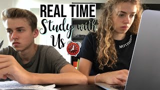 1 Hour Real Time Study With Us with Break ✨ [upl. by Whitver]