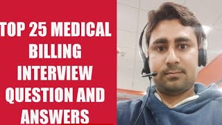 Medical billing interview question and answers imp [upl. by Horgan]