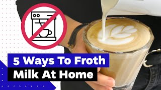 How To Froth Milk At Home Best Milk Frothers Review [upl. by Aisila484]