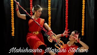 Aigiri Nandini  Mahishasura Mardini  Devi Stotram  AATwins Nrityanakshatras [upl. by Bobina588]