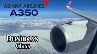 BUSINESS 🇰🇷 Seoul to Paris CDG 🇫🇷 Asiana Airlines Airbus A350  FULL FLIGHT REPORT [upl. by Ayocal]