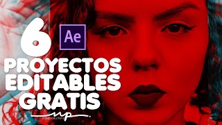 🔥6 Proyectos Editables para After Effects GRATIS😱 [upl. by Hightower]