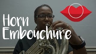 Beginning French Horn Embouchure [upl. by Yevreh]