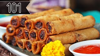 How To Make Homemade Lumpia [upl. by Lema142]