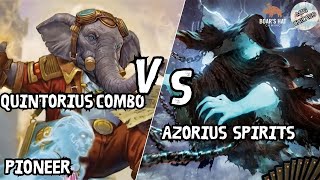 Quintorius Combo vs Azorius Spirits MTG Pioneer [upl. by Ethelinda359]