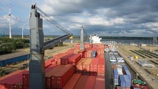 Crossing the Atlantic on a container ship [upl. by Tella786]