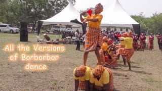 Borborbor dance  All of it’s different flavors Volta Region  Ghana [upl. by Moneta476]