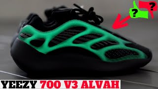 adidas YEEZY 700 V3 Review amp GLOW IN THE DARK TEST [upl. by Cirtap]