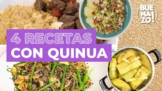 Las mejores recetas con QUINUA peruana BUENAZO [upl. by Nedak]