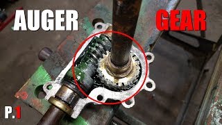 How to Fix a Snowblower Auger Gear Part 1 [upl. by Illak]