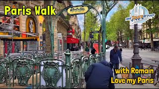 Paris Walking Tour  Latin Quarter and Notre Dame [upl. by Aisined]