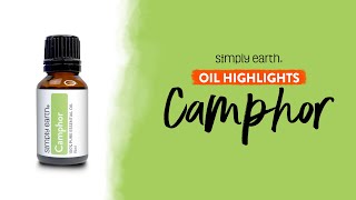 Awesome Benefits of Camphor Essential Oil [upl. by Adnov316]