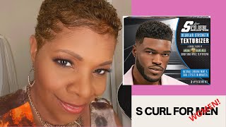 APPLYING MENS LUSTERS S CURL TO MY NATURAL HAIR  MOOREGIRL [upl. by Ymmit]