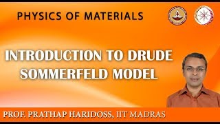 Introduction to Drude Sommerfeld model [upl. by Gerbold]