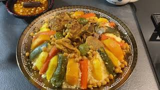 Couscous à la viande d’agneau recette [upl. by Iroj686]