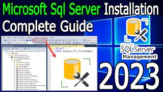 How to Install Microsoft SQL Server 2019 amp SSMS on Windows 1011  2023 Update  Complete guide [upl. by Nibor]