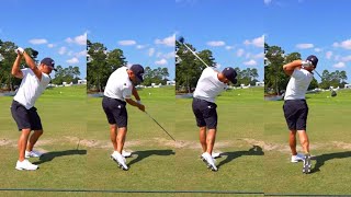 Xander Schauffele Golf Swing Sequence in Slow Motion [upl. by Crescantia]