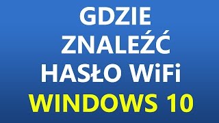 Jak znaleźć hasło do WiFi w Windows 10 [upl. by Thar]