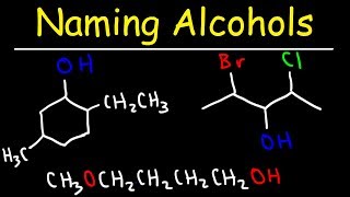 Naming Alcohols  IUPAC Nomenclature [upl. by Ennaegroeg113]