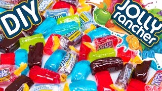 How to make JOLLY RANCHER Candy amp Jolly Rancher LOLLIPOPS DIY Jolly Ranchers Recipes [upl. by Malita]