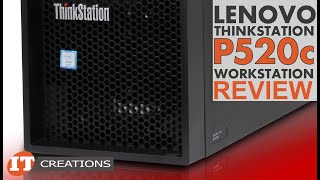 Lenovo ThinkStation P520c Workstation REVIEW [upl. by Iolanthe]