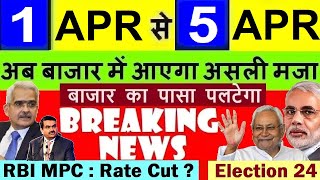 बाजार में बदलाव 04 BIG NEWS🔥 LATEST STOCK MARKET NEWS⚫DALAL STREET WEEK AHEAD⚫MPCRBIQ4 RESULTIPO [upl. by Adnirb994]