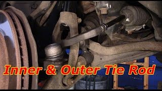 How To Change Inner And Outer Tie Rods [upl. by Ylhsa485]