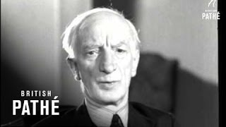 Sir William Beveridge Talks To Pathe Gazette 1942 [upl. by Forelli188]