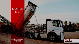 HOW TO OPERATE A TIPPER  CHAPTER 01 [upl. by Ellah]