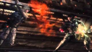 Metal Gear Rising Revengeance  Jetstream Sam First Boss Fight [upl. by Ramah596]