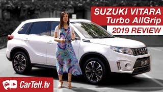 2019 Suzuki Vitara Turbo AllGrip Review  Australia [upl. by Ttenaj]