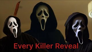 SCREAM  Every Ghostface Reveal [upl. by Welker369]