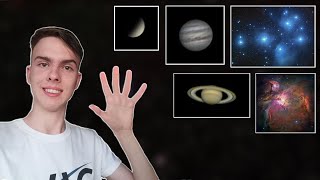 The 5 Easiest Objects to See With Your Telescope [upl. by Gael]