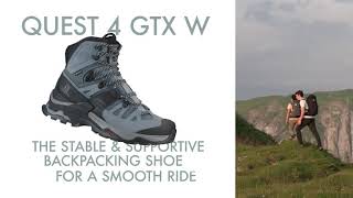 Salomon Quest 4 GTX Walking Boots [upl. by Ricardama167]