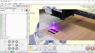 LaserGRBL Tutorial 4 Setting up your greyscale engraving part 1 [upl. by Setsero289]