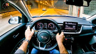 NEW Kia Stonic 2021 10 TGDI 100HP  POV Test Drive 676 Joe Black [upl. by Kaule]